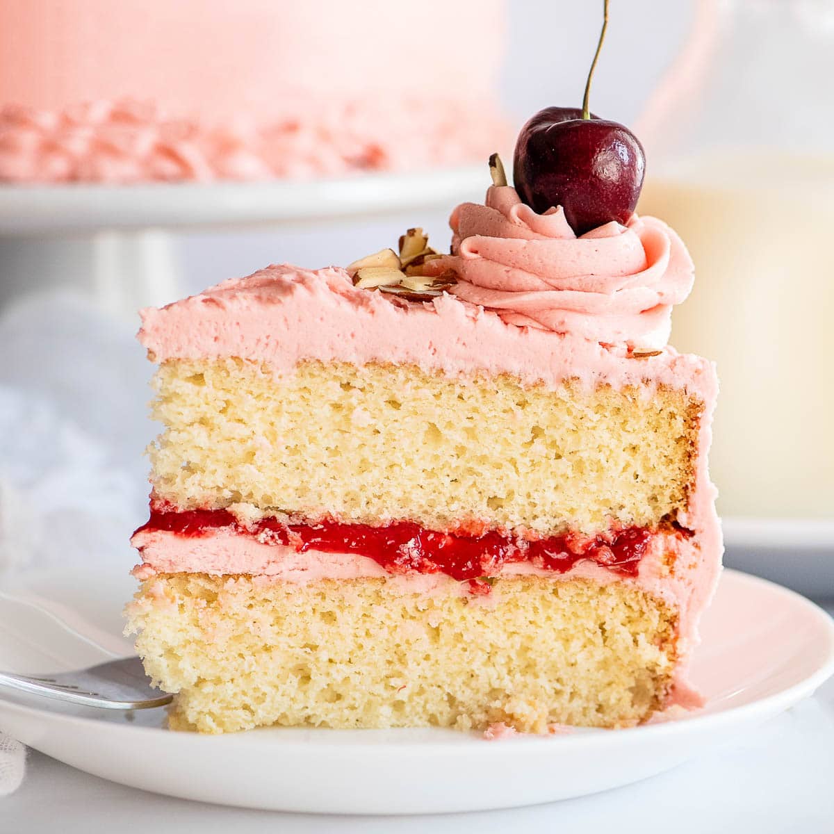 Cherry Topping Cake